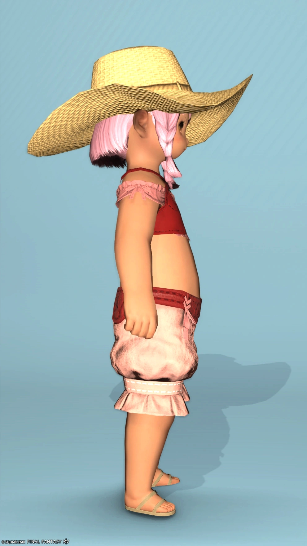 麦わら帽子で夏を先取り - 3