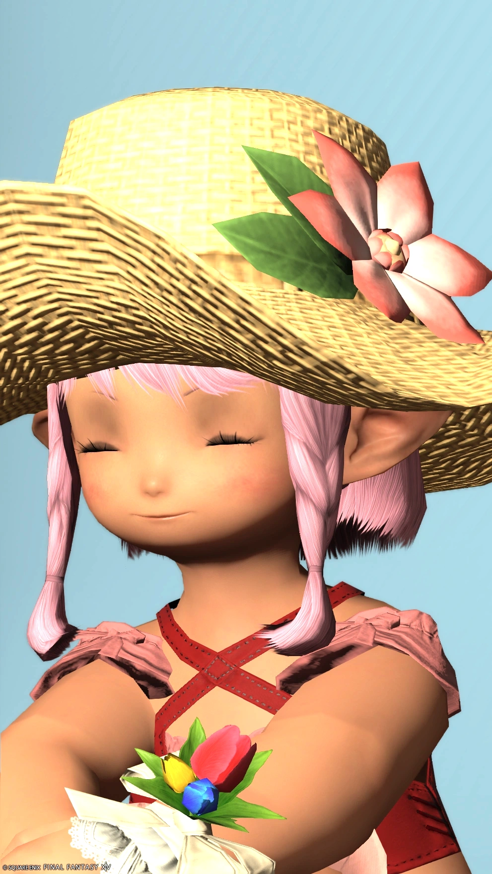 麦わら帽子で夏を先取り - 4
