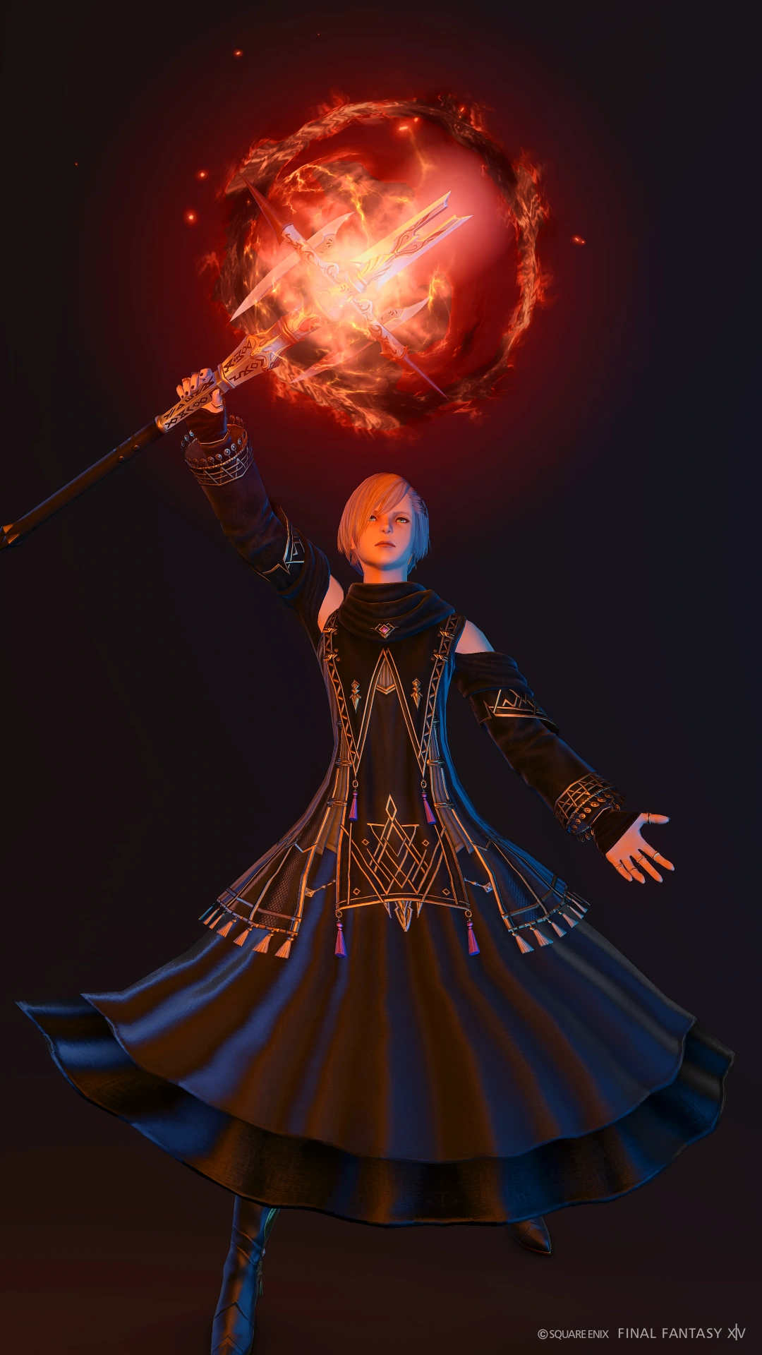 ミストウェイクキャス胴+天獄キャス胴でAラインスカート風 - 2