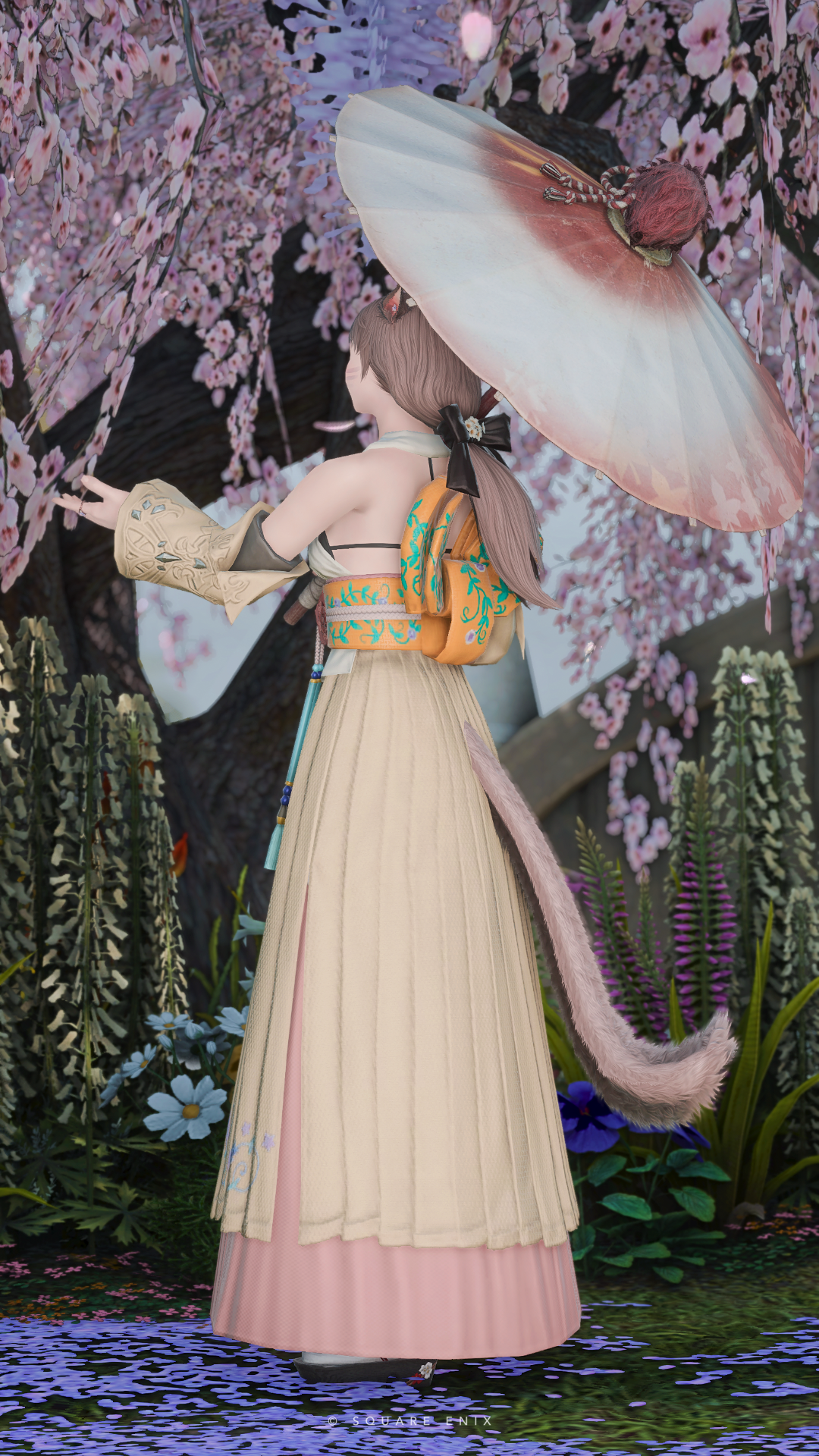 和装でお花見 - 2