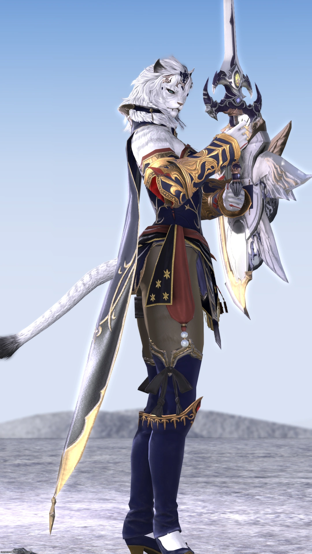 Moonward midnight blue knight - 4