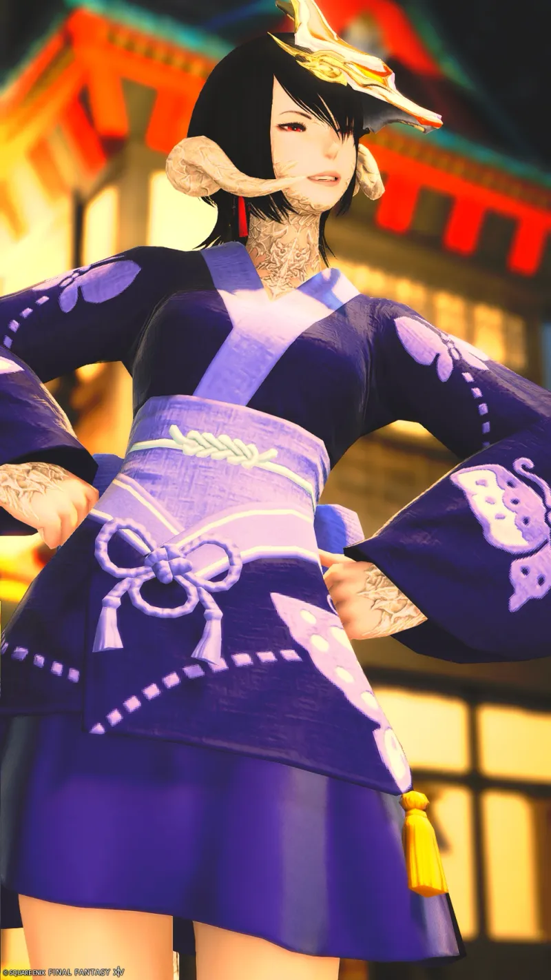 夏服ファッションショー用の浴衣ミラプリ（調整後） - Alt image
