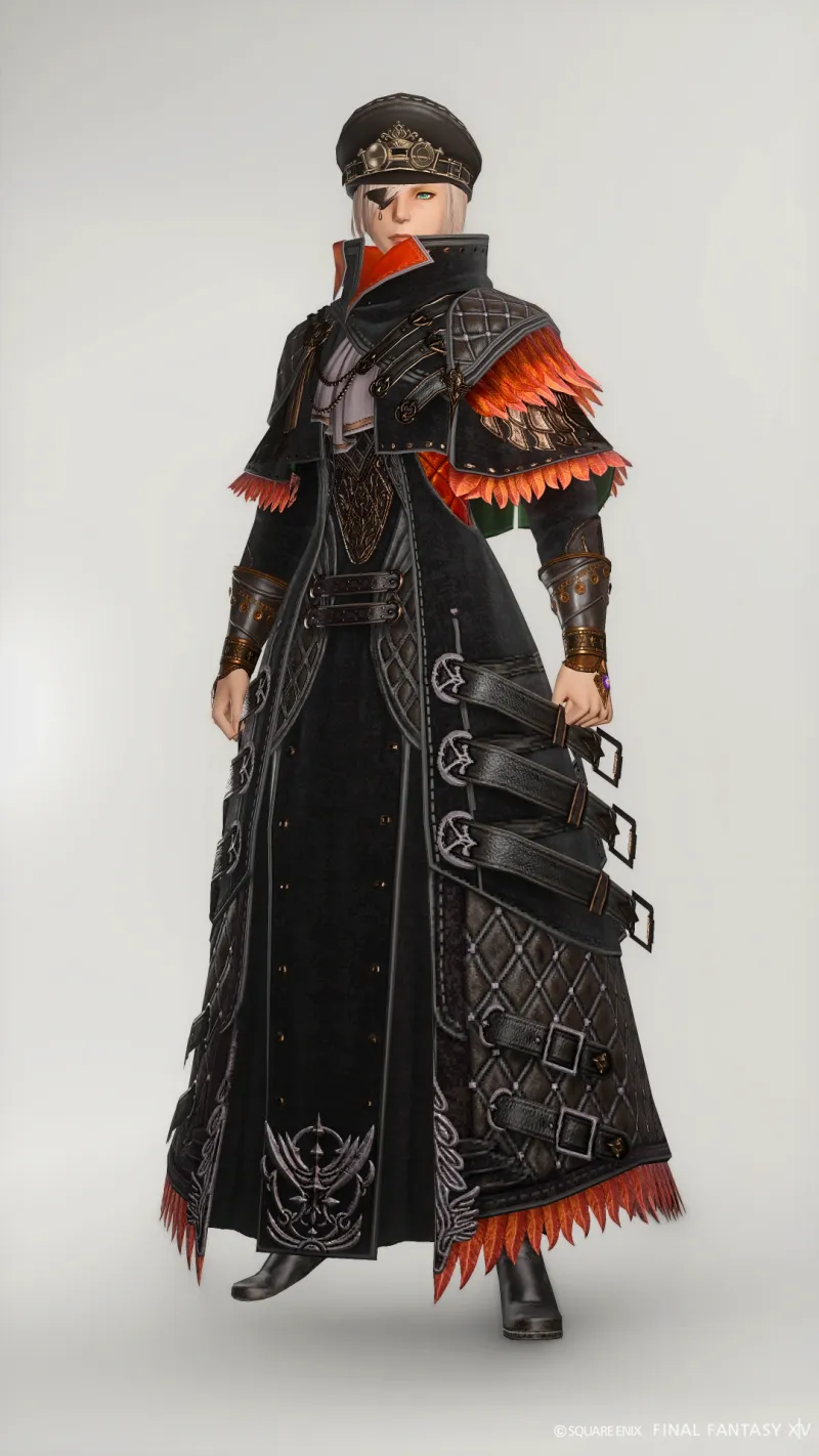 ケーツハリーキャス胴で軍服風