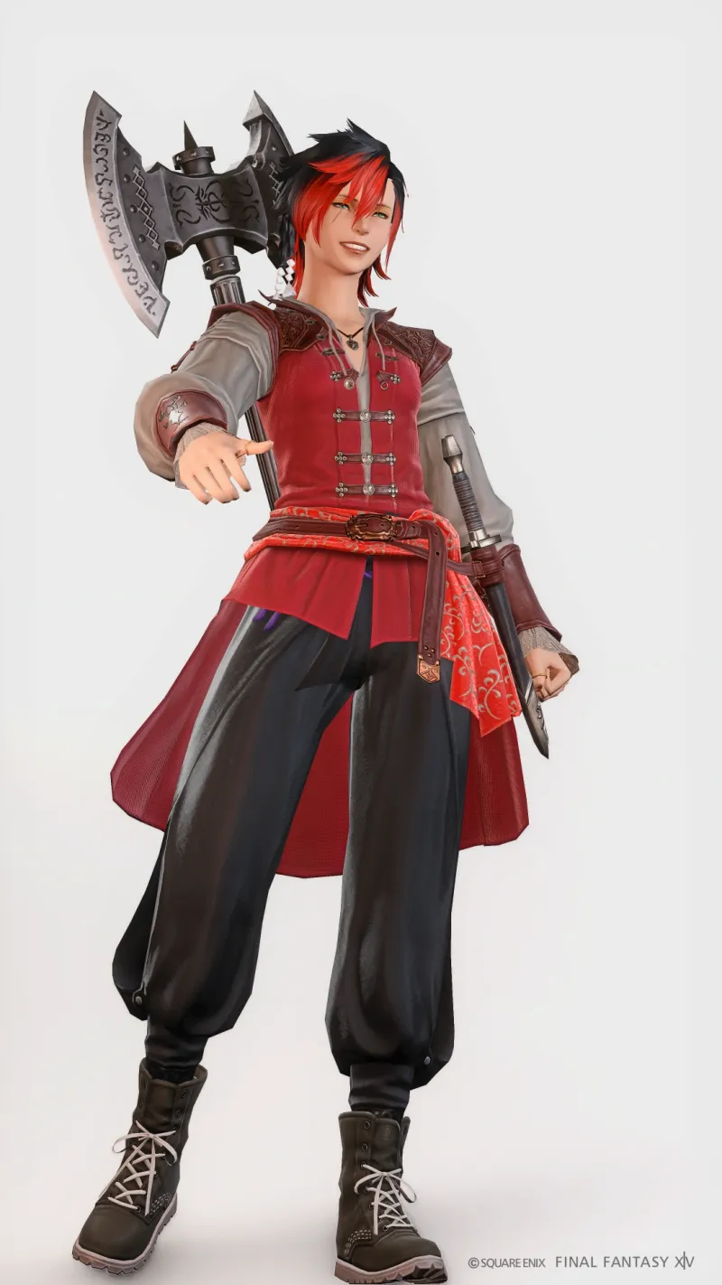 ミスティックメモリースカウト胴で軽装の戦士