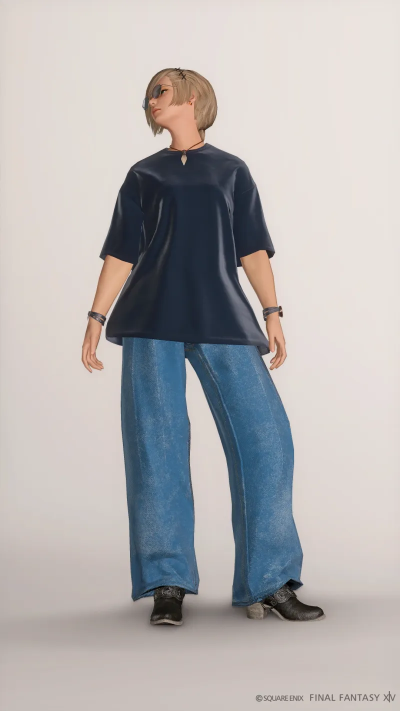 バギー・ツイルパンツで普段着