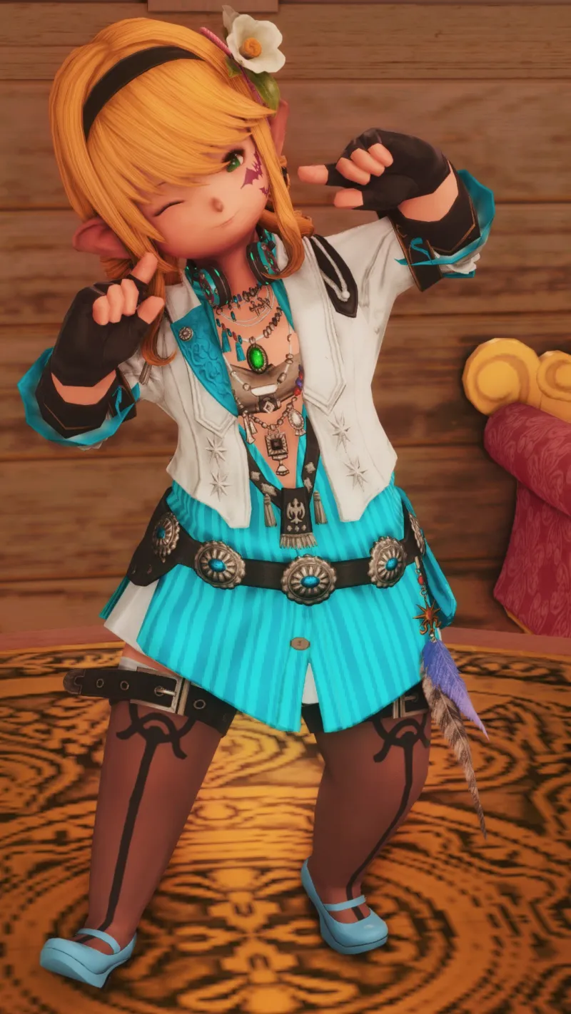 青いおさむらい