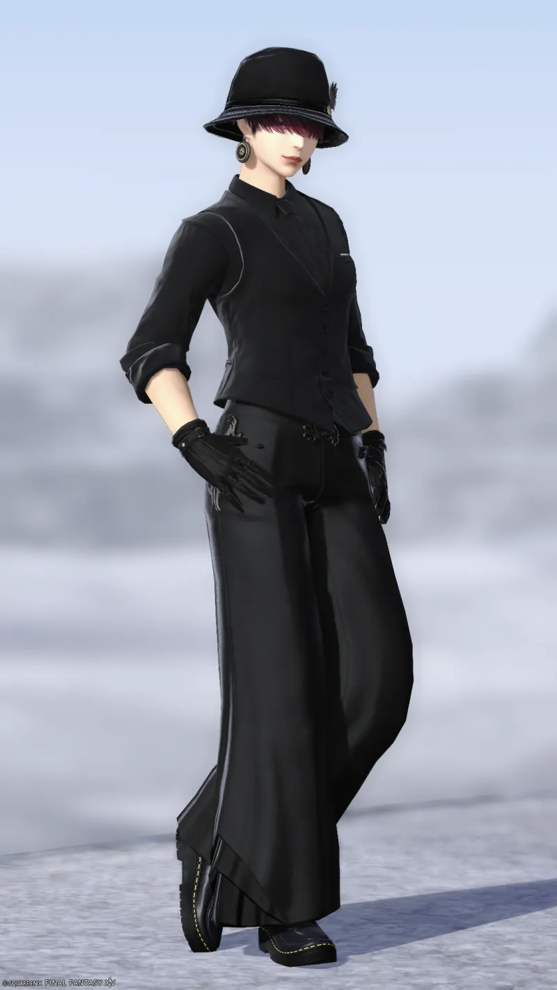 ブラックコーデ①