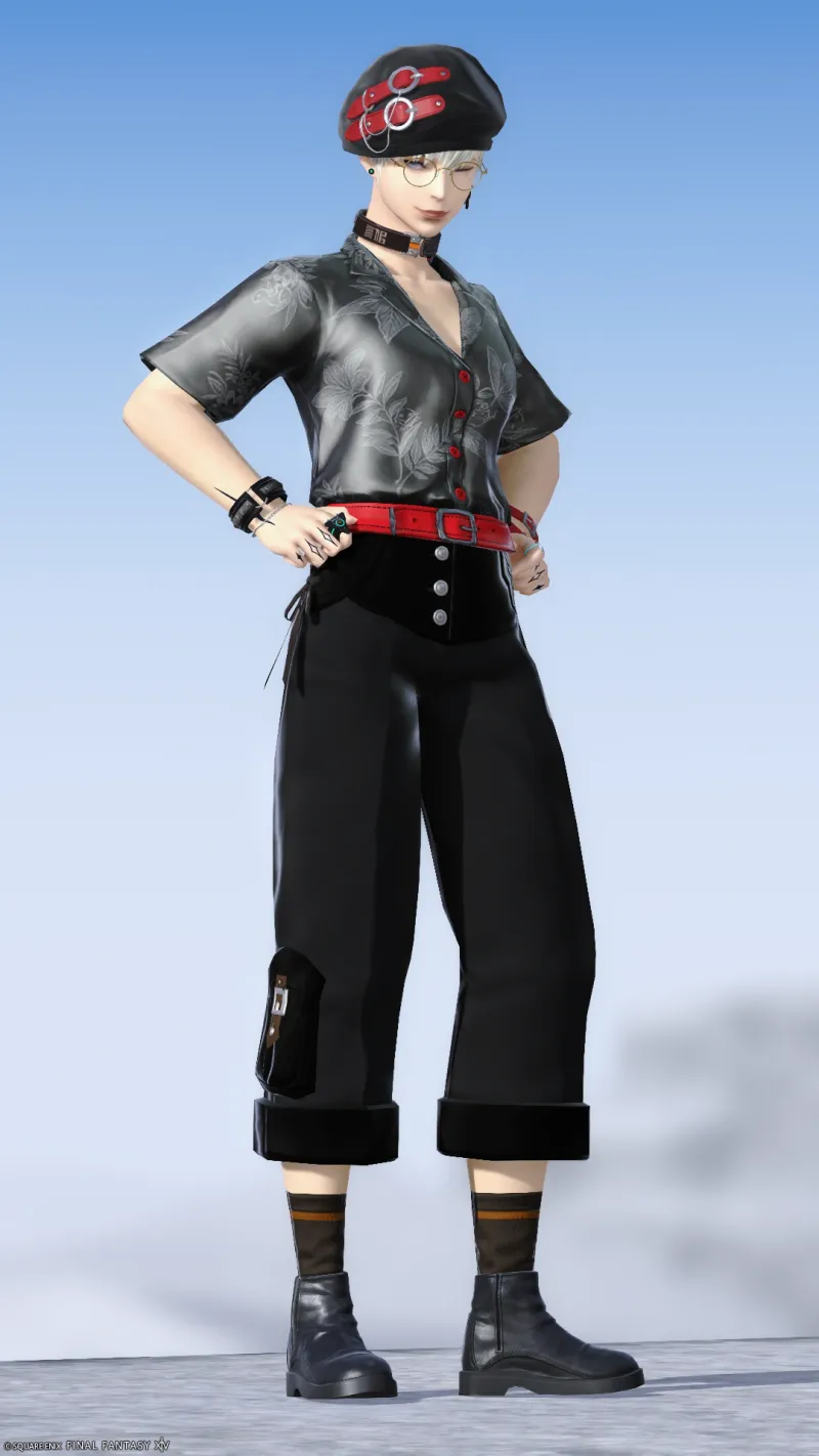 ブラックコーデ⑤