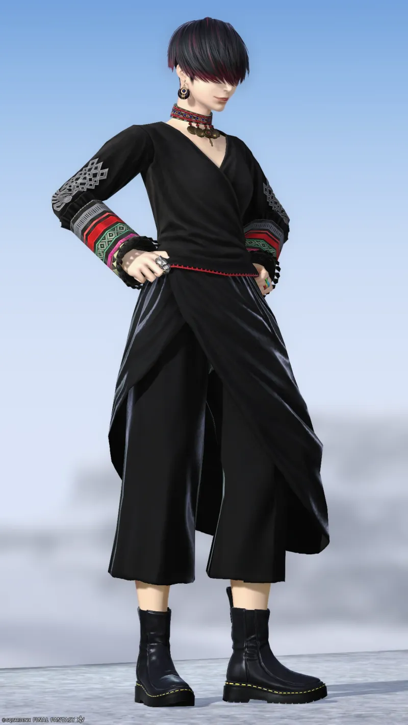 ブラックコーデ⑥