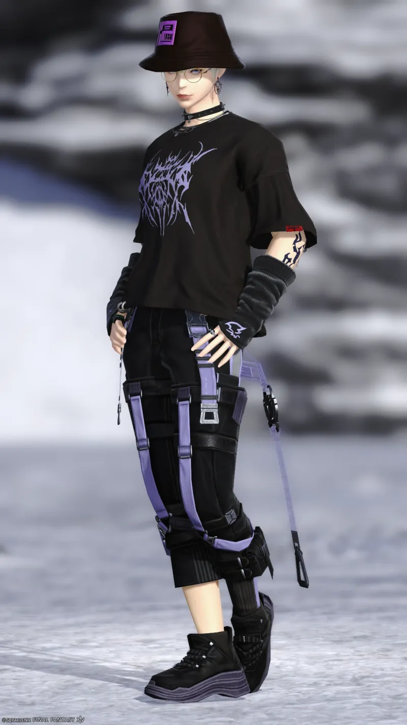 ブラックコーデ⑦