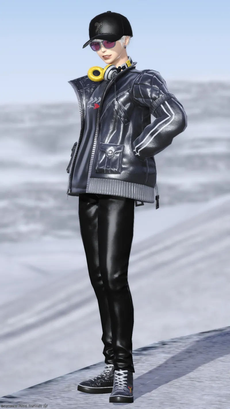 ブラックコーデ⑧