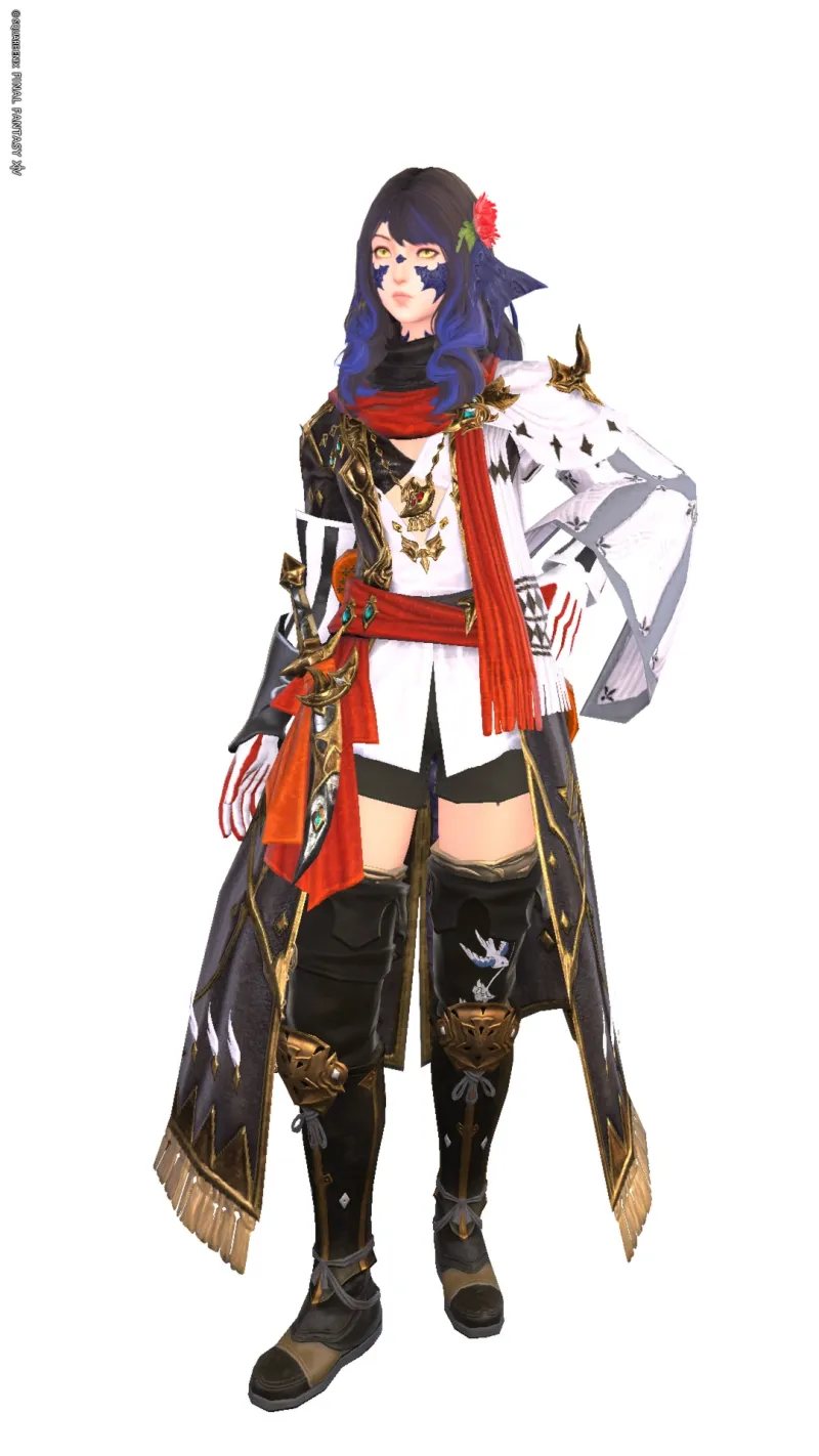 侍に偽装した吟遊詩人装備