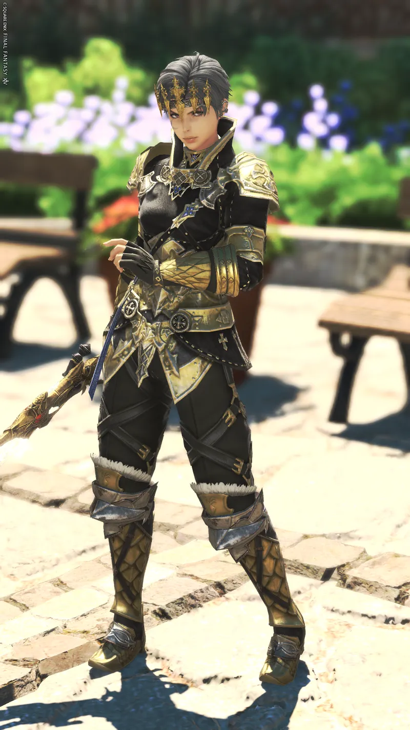 黄金の鎧