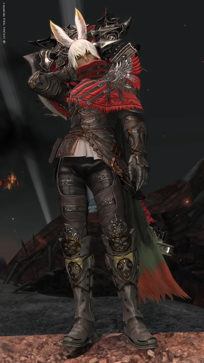 赤X黒 重装戦士
