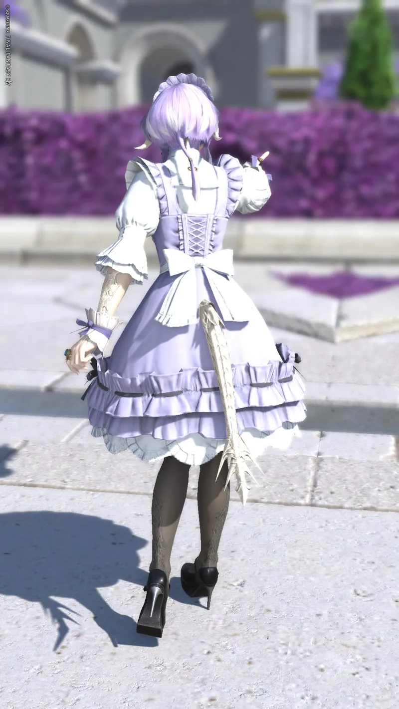 白×ラベンダー　サムライメイド - Alt image