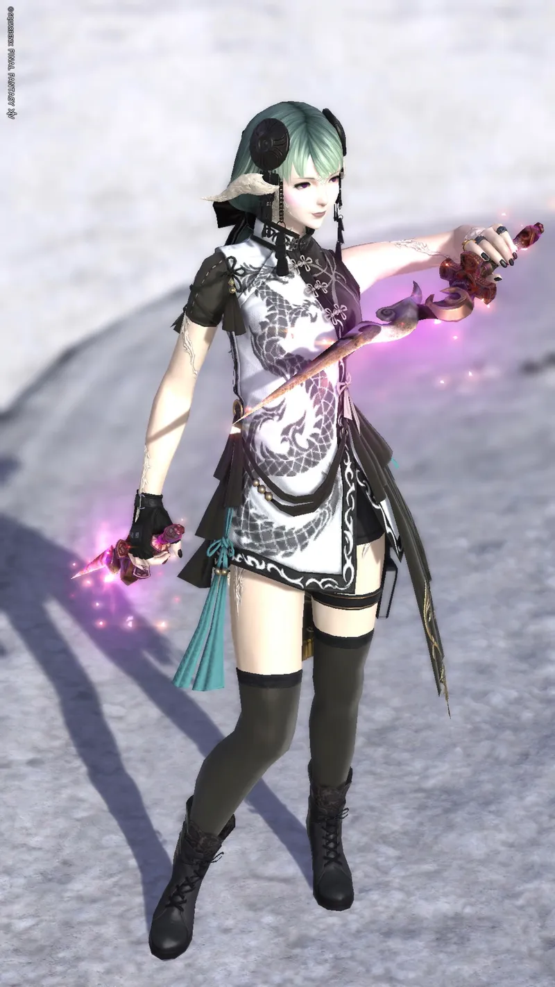 白×黒