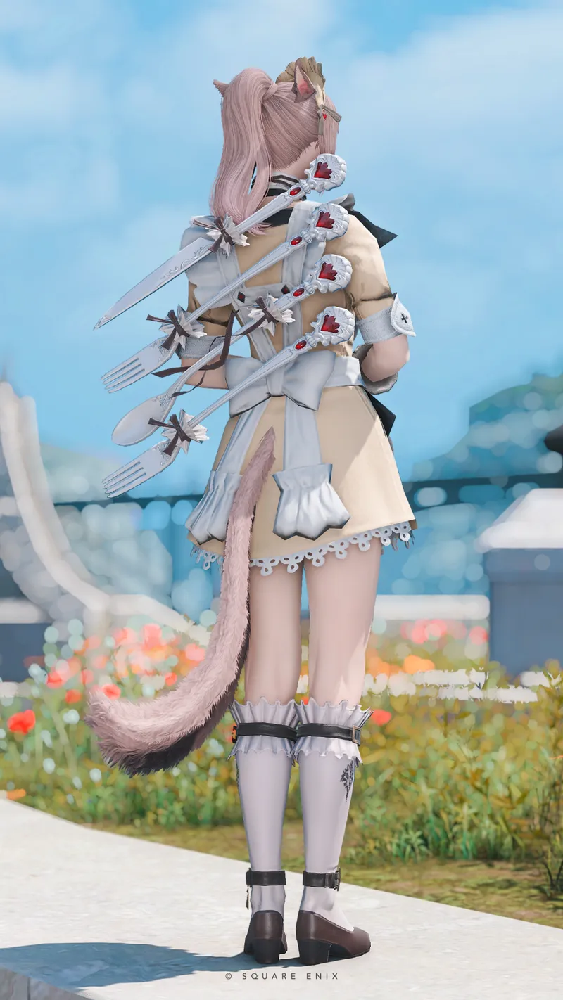 半袖メイド服 - Alt image