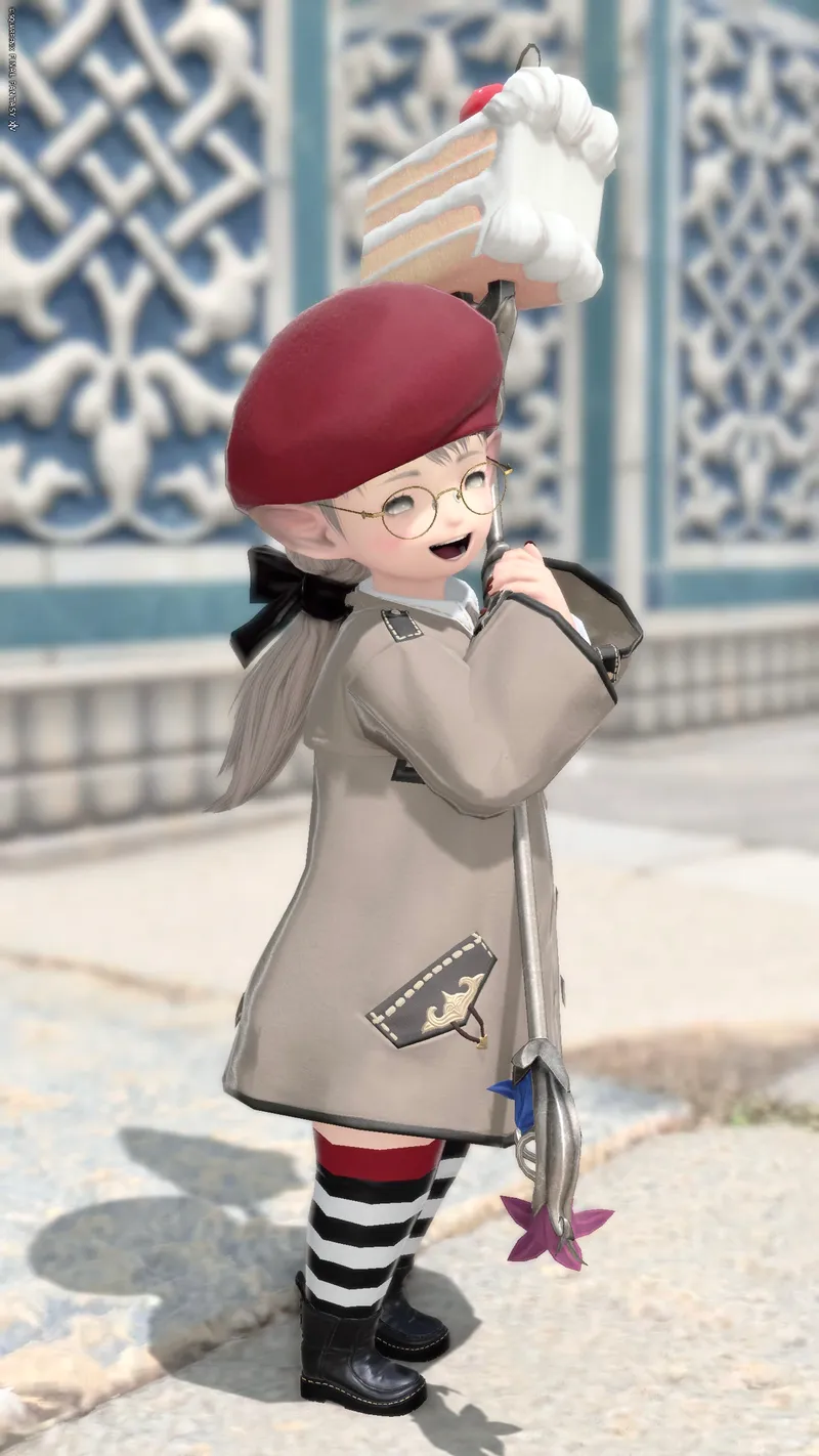 ケーキ独り占め