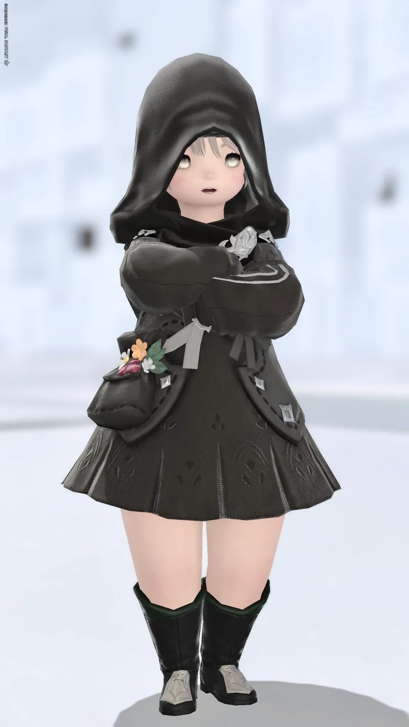 シンプル真っ黒