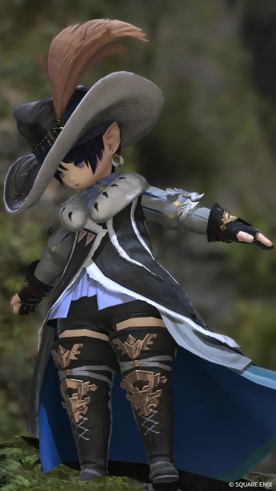 尻尾の可愛いコート