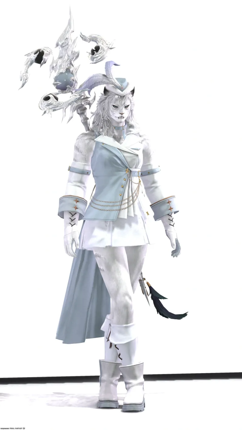  Ice Blue Black Mage