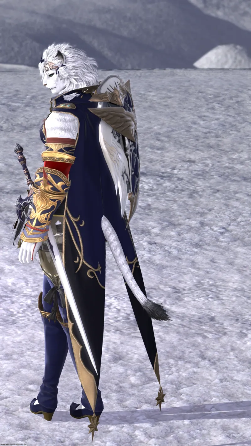 Moonward midnight blue knight - Alt image