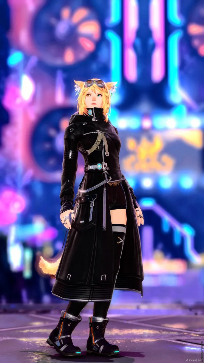 黒コートの学者さん