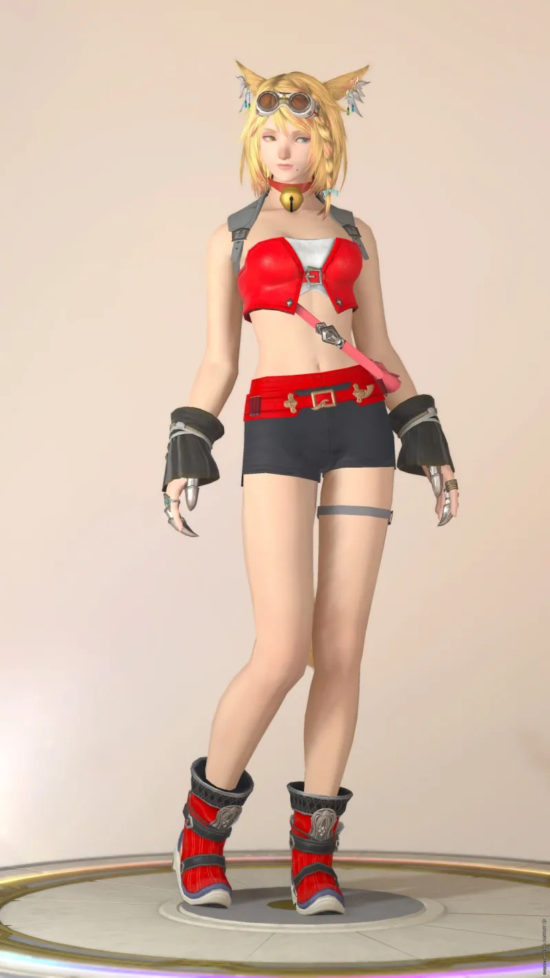 〘元気なミコッテ♀初期装備〙